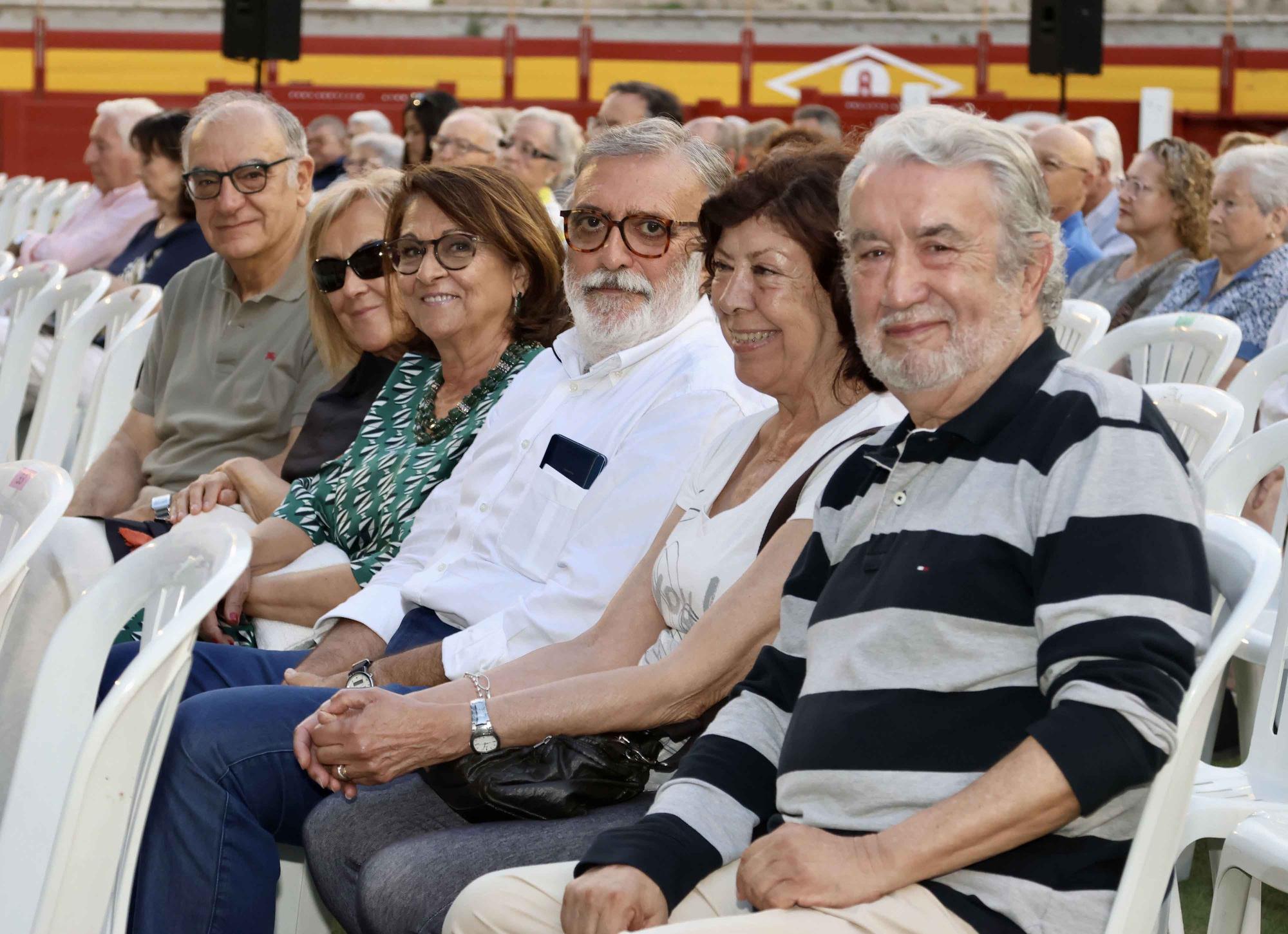 Pregón de la Feria Taurina de Hogueras 2023 en la Plaza de Toros de Alicante