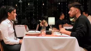 Un soltero de 'First Dates' que no sabe dónde está Castellón se sorprende de que su cita no sepa situar Girona