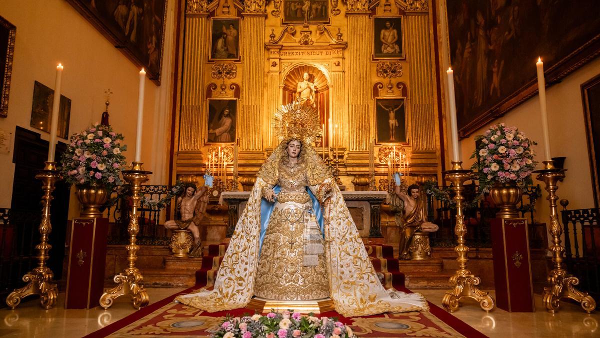 La Reina de los Cielos está expuesta en bensamano en San Julián este 8 de diciembre.