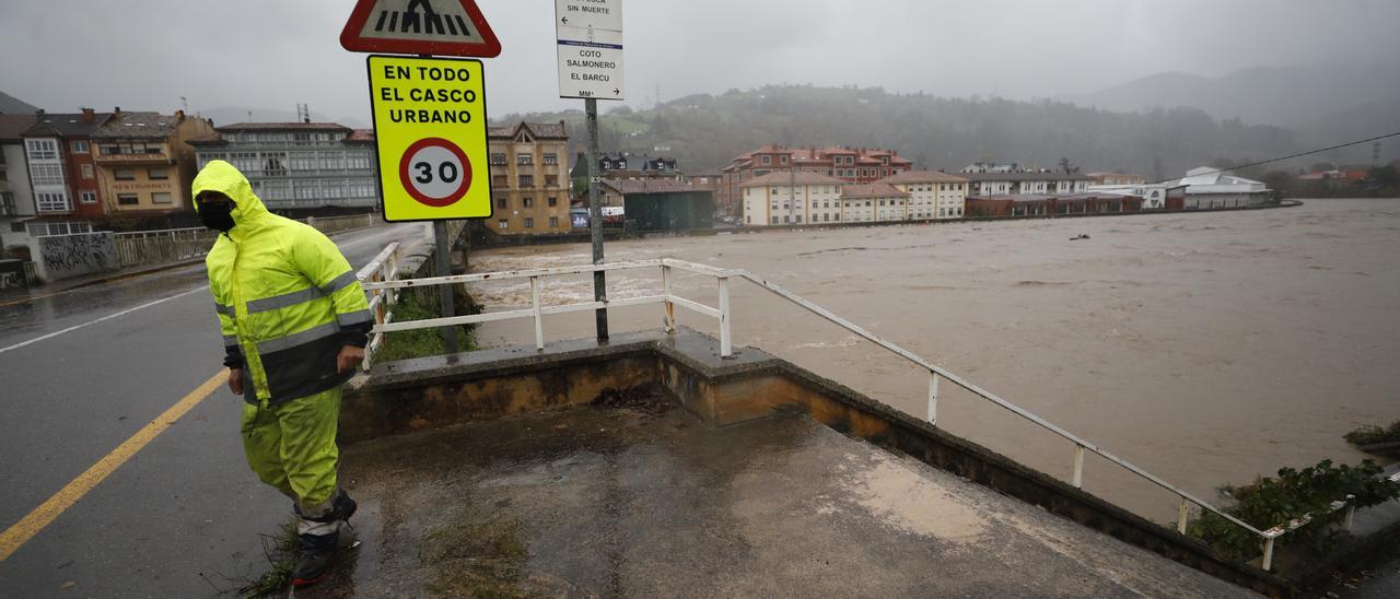 Las impresionantes imágenes que deja el temporal de lluvia tras su paso por Asturias