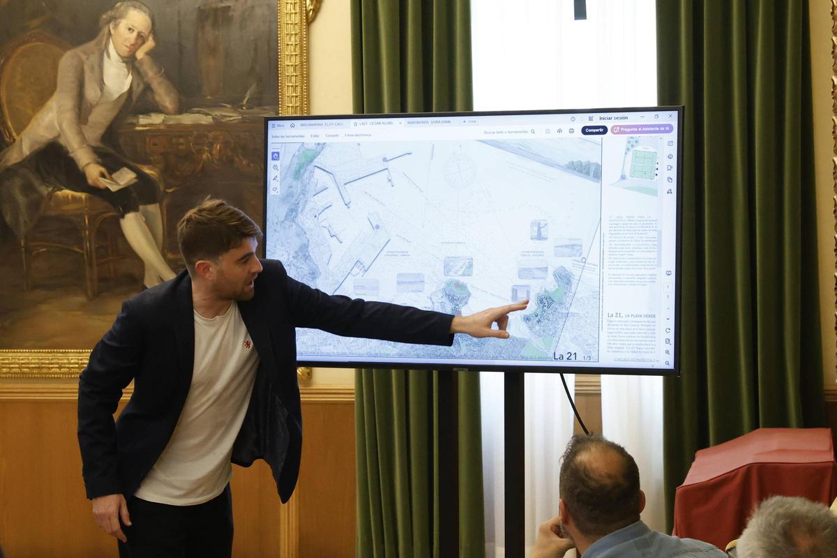 La playa verde y su concurso de ideas, en imágenes