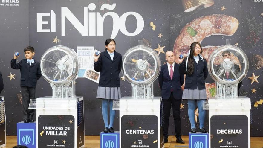 Sorteo de El Niño del año pasado.