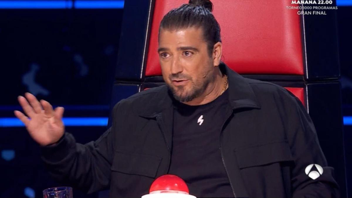 Antonio Orozco en 'La Voz'