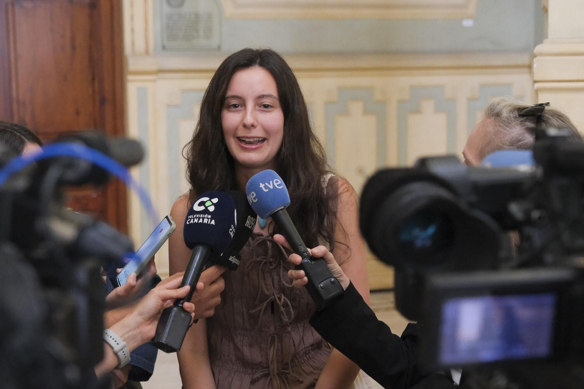 Recepción de la ULPGC a los estudiantes con mejores calificaciones en la PAU de junio 2025