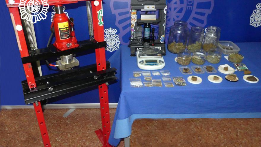 Desmantelan una asociación que se colocaba con hachís y marihuana en Salamanca