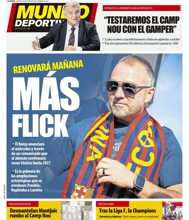 Las portadas de la prensa deportiva de hoy