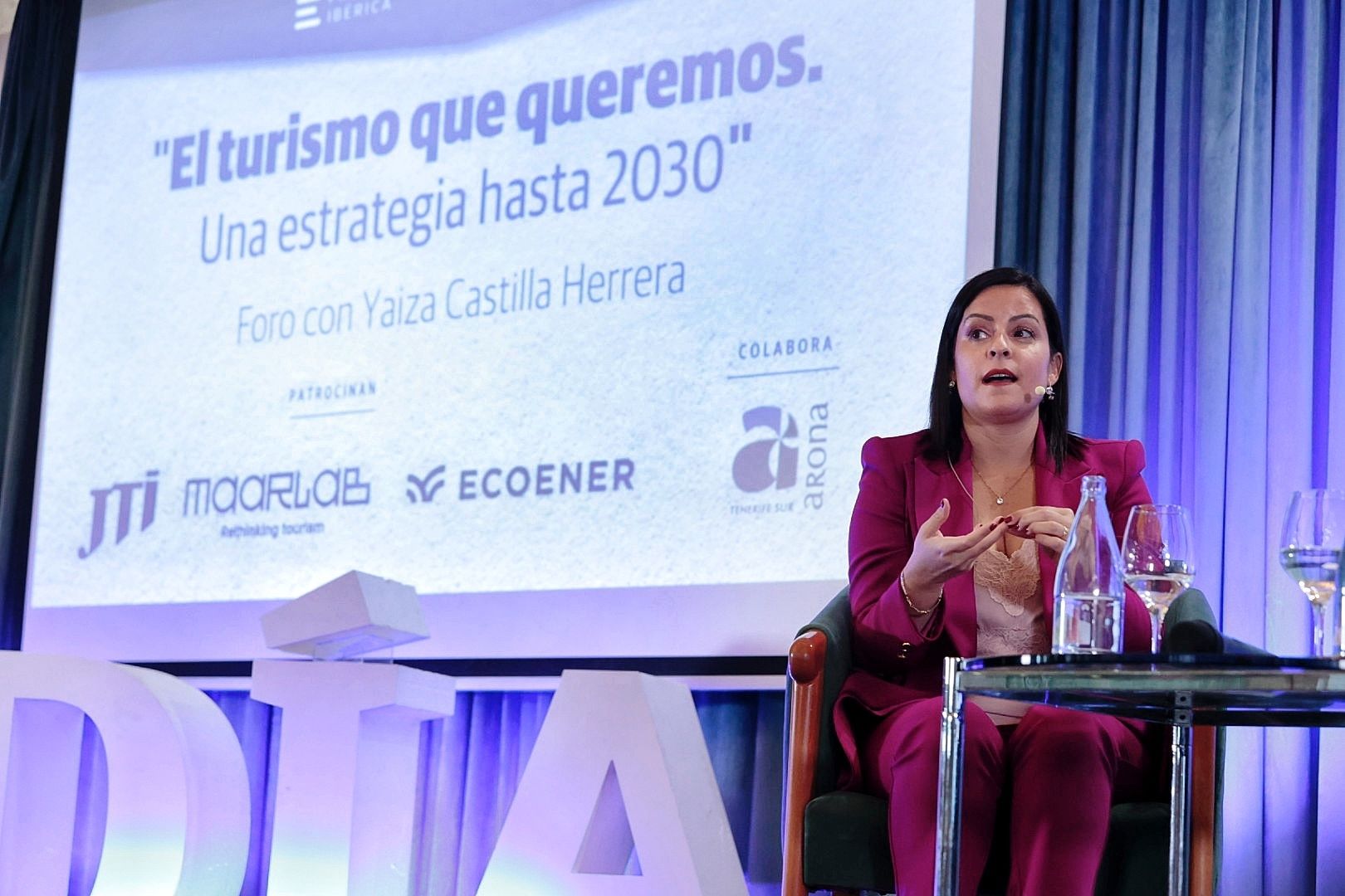 Foro de Turismo de El Día con la consejera Yaiza Castilla