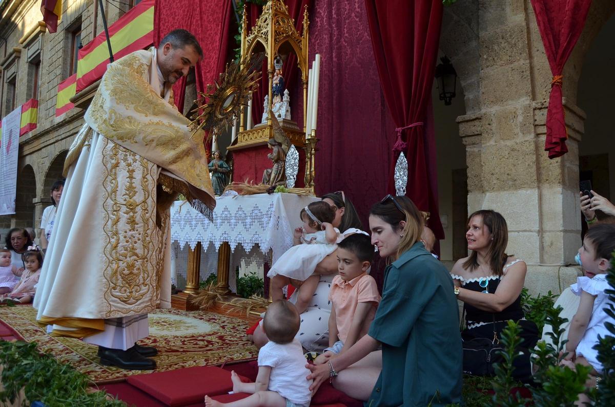 Procesión del Corpus Christi en Benavente.