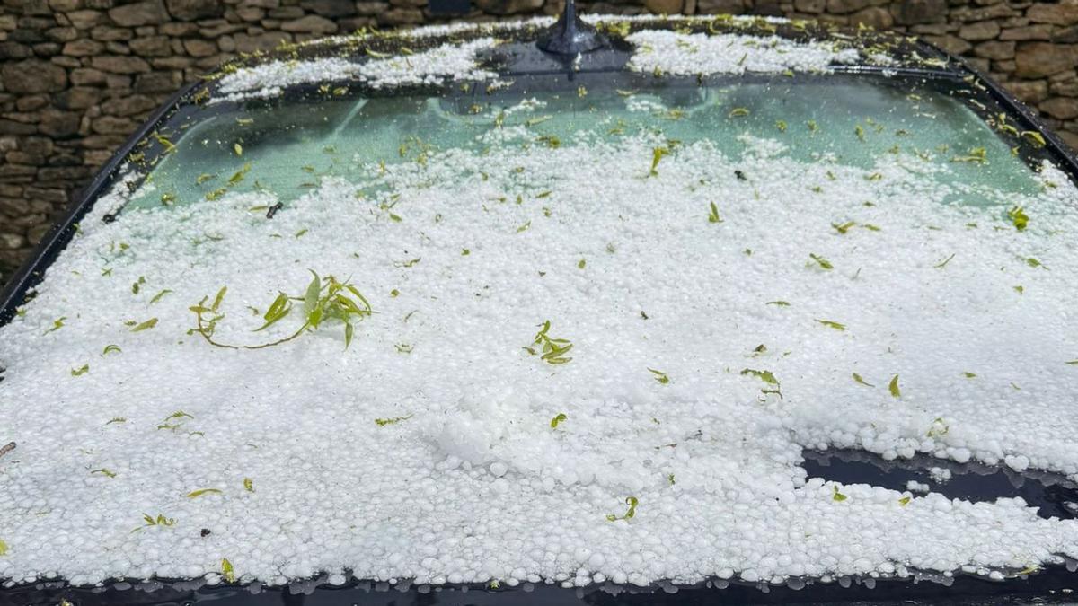Vídeo: Granizada en Morella