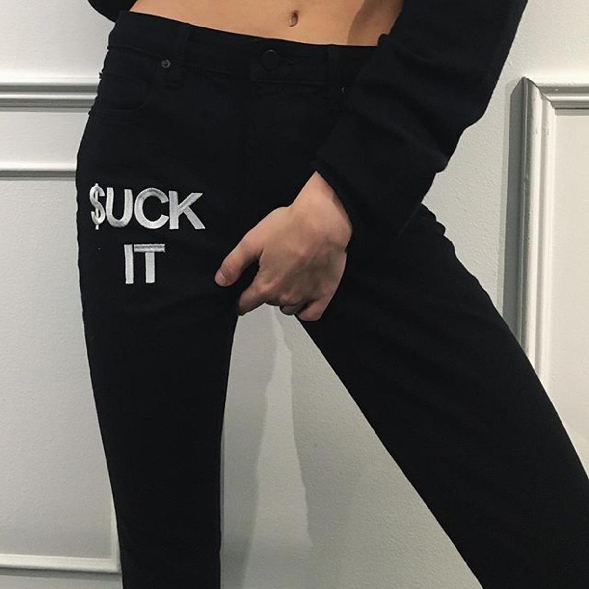 Pantalón 'Suck it' de la colección O/I 2016 de Alexander Wang
