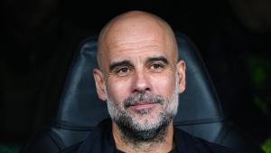 Pep Guardiola, en el partido de ida