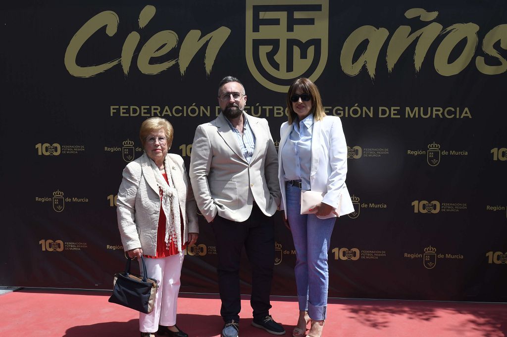 Las imágenes de la gala por los 100 años de la Federación Murciana de Fútbol