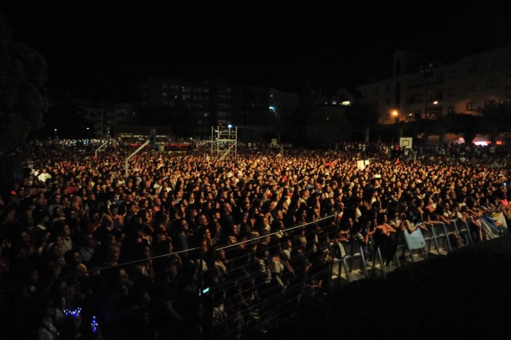 Blas Cantó conquista al público de Vilagarcía