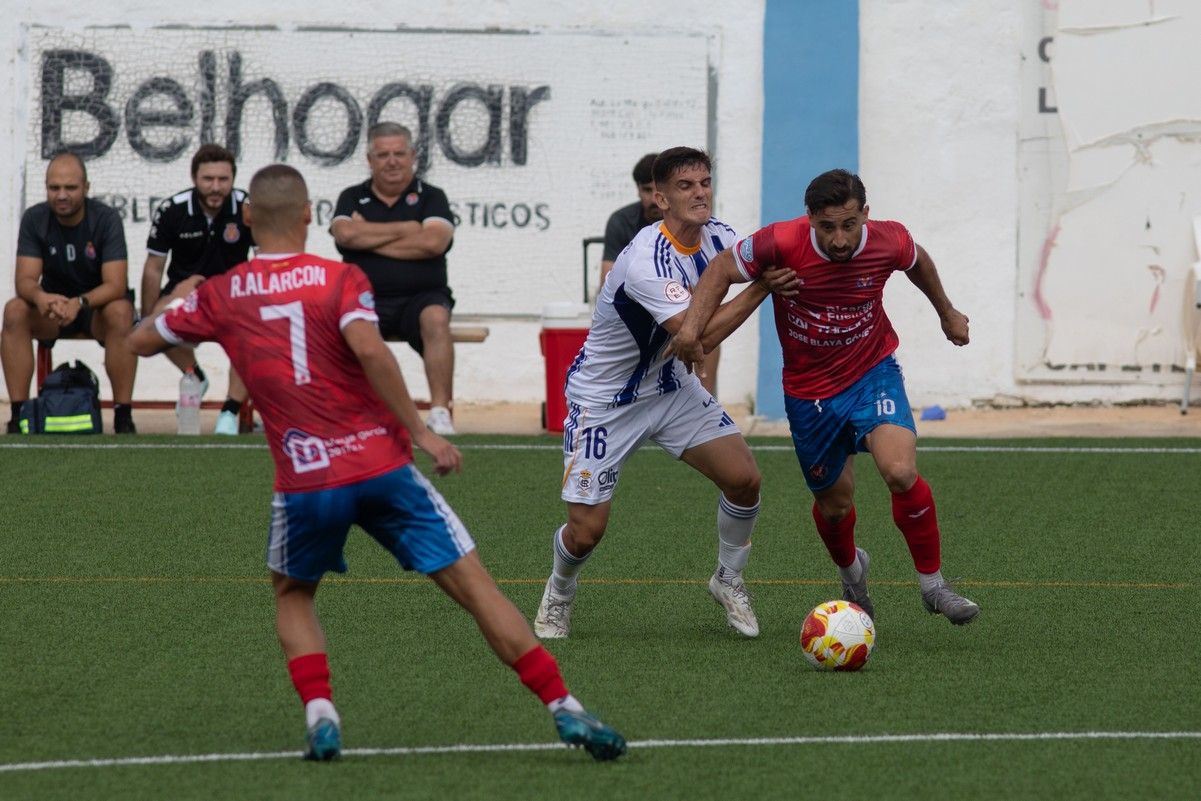 Las mejores imágenes de la Deportiva Minera frente al Recreativo de Huelva