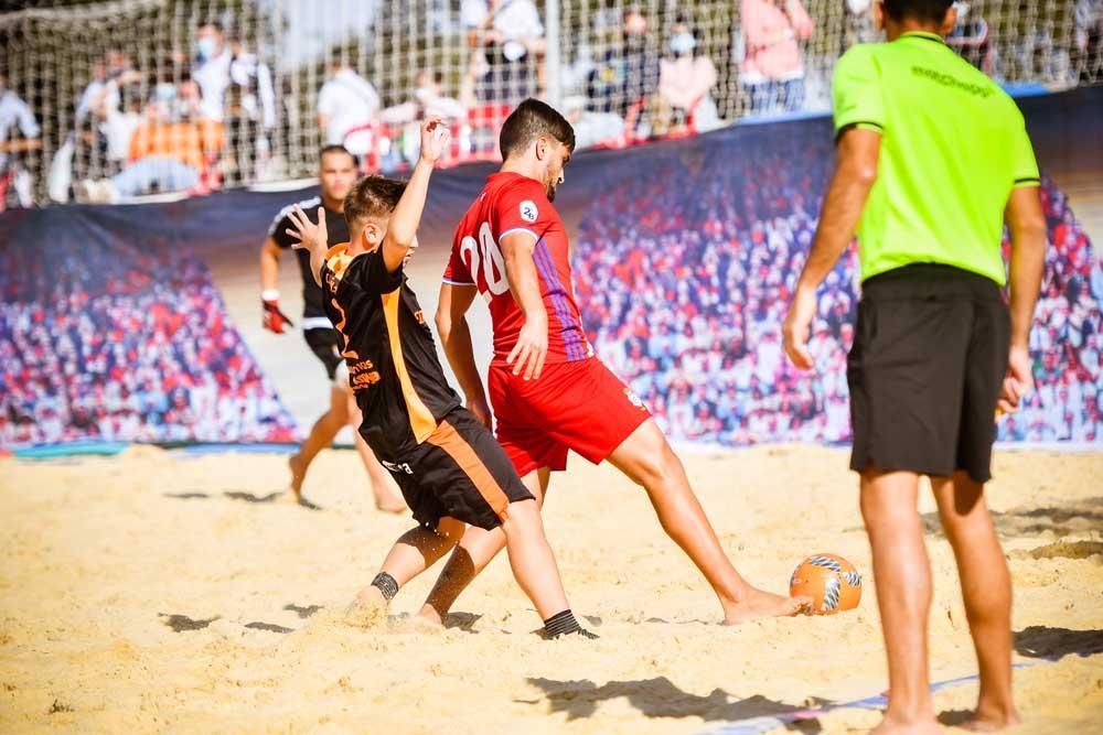 Campeonato de fútbol playa en La Colada