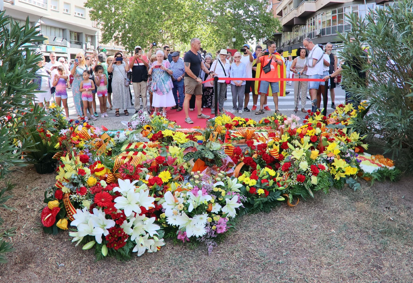 Així ha estat l'acte institucional per la Diada a Manresa