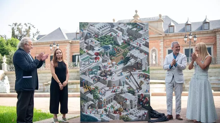 Descubrimiento del cartel y del pregonero de la Mercè 2026.