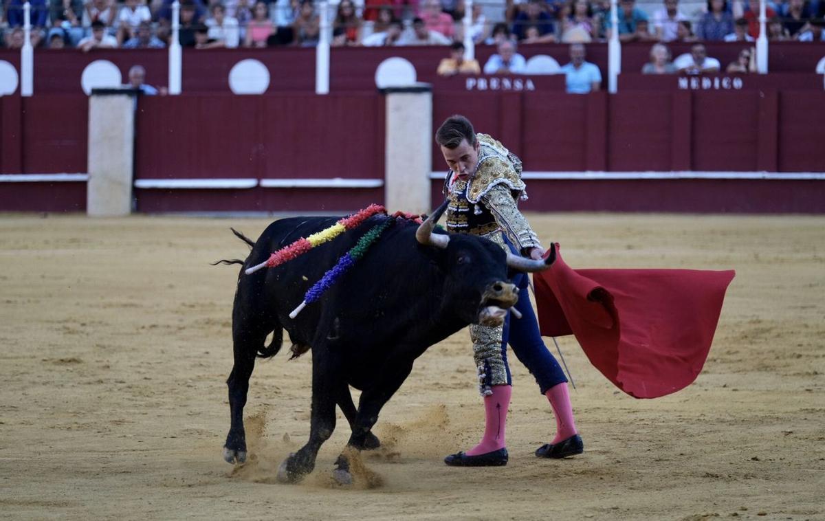 El malagueño Cayetano López, ayer en un momento de su actuación. | GREGORIO MARRERO