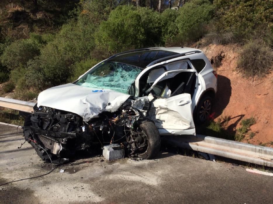 Accident mortal a Sant Salvador de Guardiola