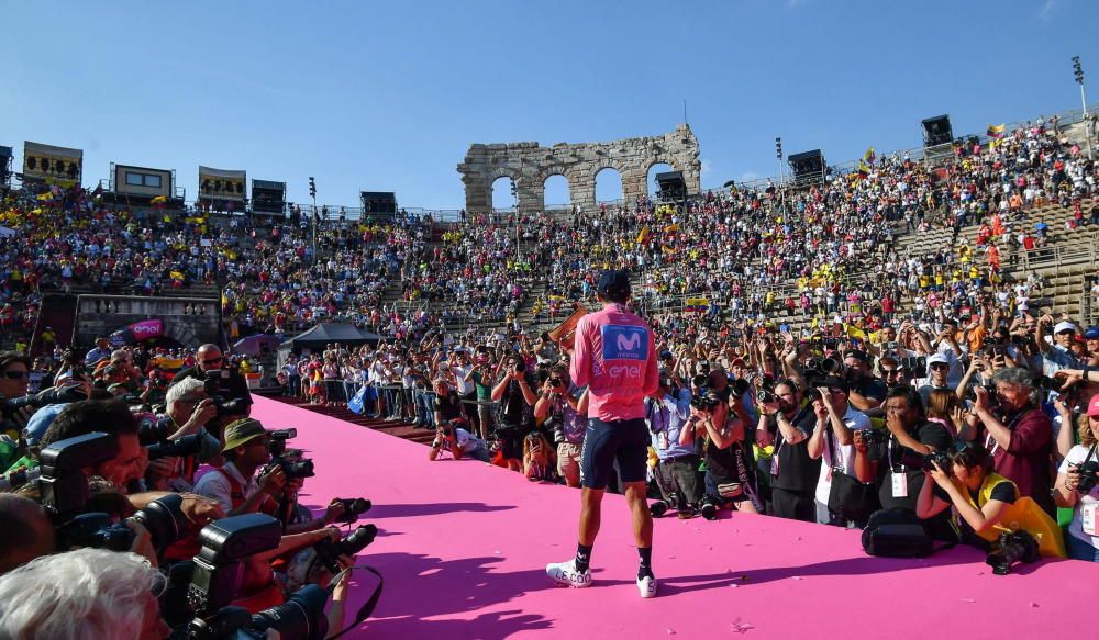 Richard Carapaz, ganador del Giro de Italia 2019