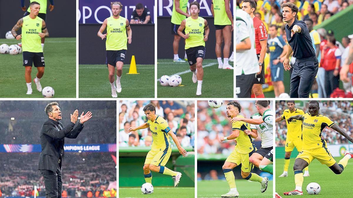 El Metropolitano, primer test de Champions para el nuevo Villarreal de Iñigo Pérez.
