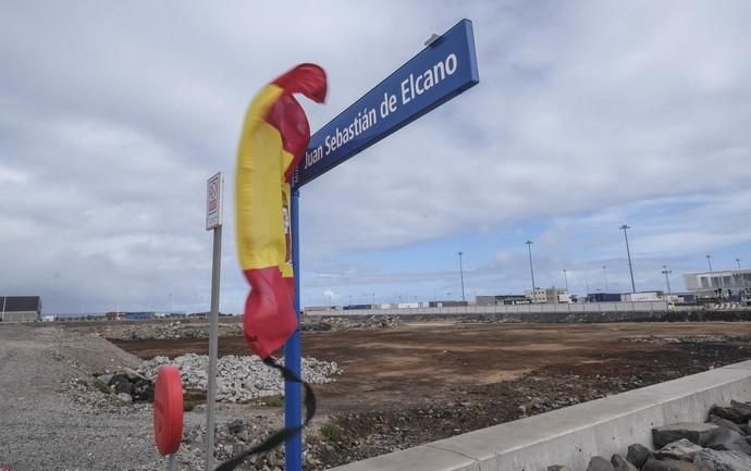 LAS PALMAS DE GRAN CANARIA. Monumento a la circunnavegación y nuevo muelle Elcano  | 12/11/2019 | Fotógrafo: José Pérez Curbelo