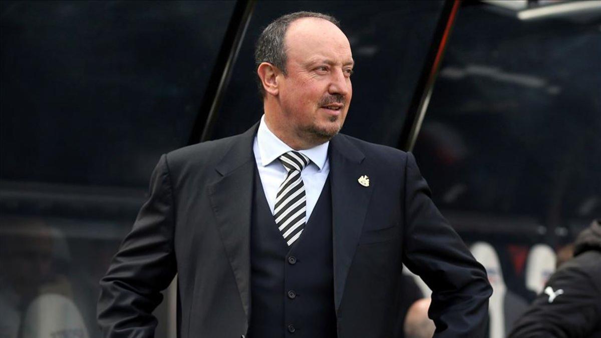 El entrenador del Newcastle, Rafa Benítez