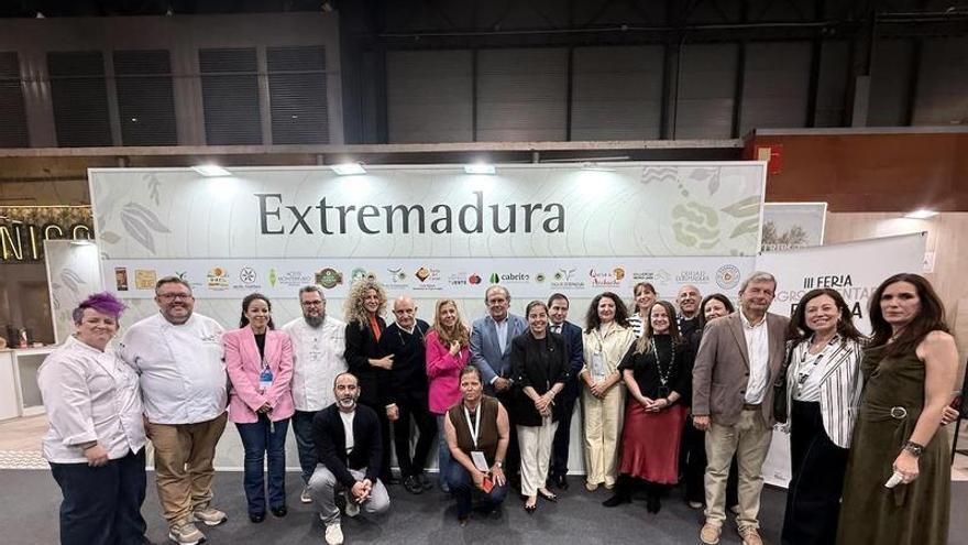 Caja Rural de Extremadura presenta la III Feria Agroalimentaria Espiga en el Salón Gourmets de Madrid