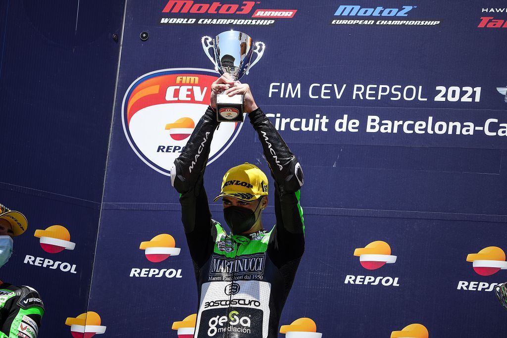 Fermin Aldeguer logra un doblete en Montmelo. Fotos Jesus Robledo Blanco