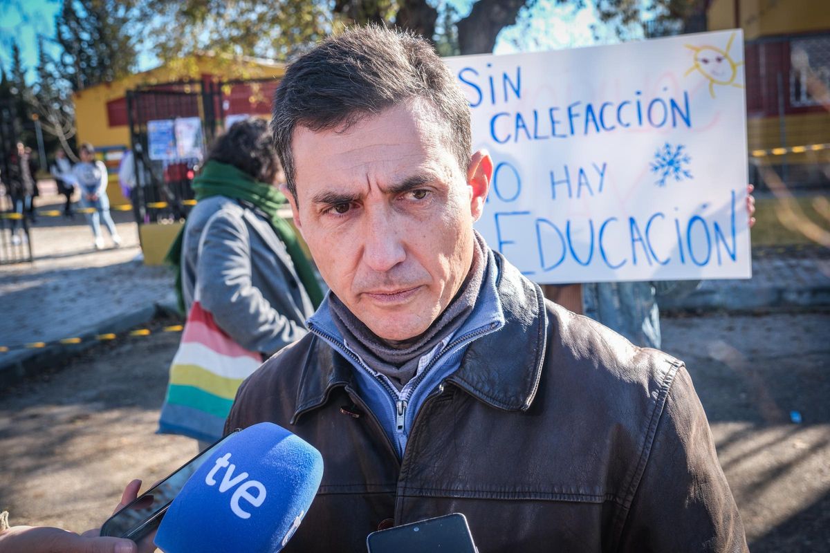 Juan Cuadrado, director del colegio Manuel Pacheco.