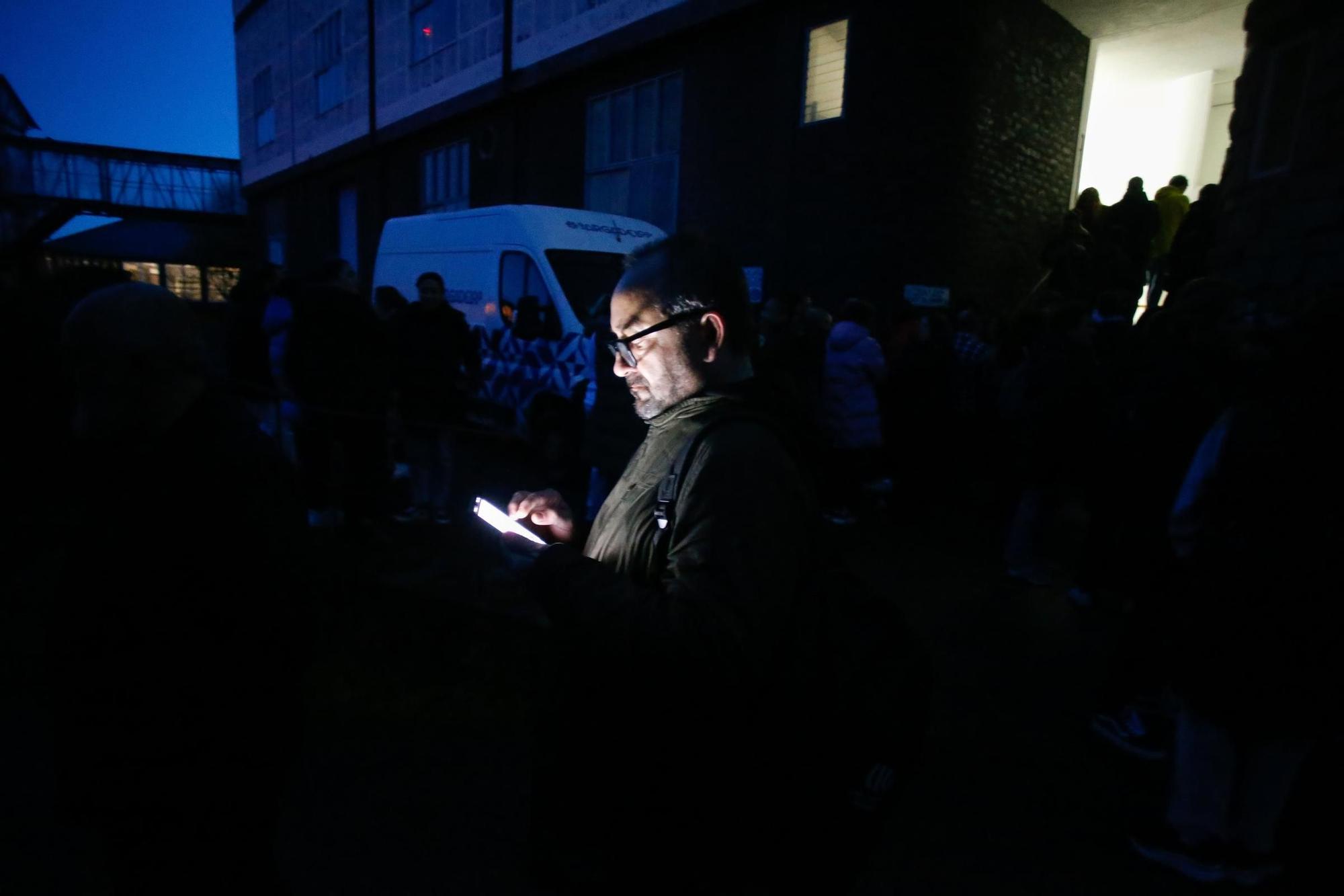 Sargadelos impide el acceso de los trabajadores a la planta de Cervo a primera hora de la mañana