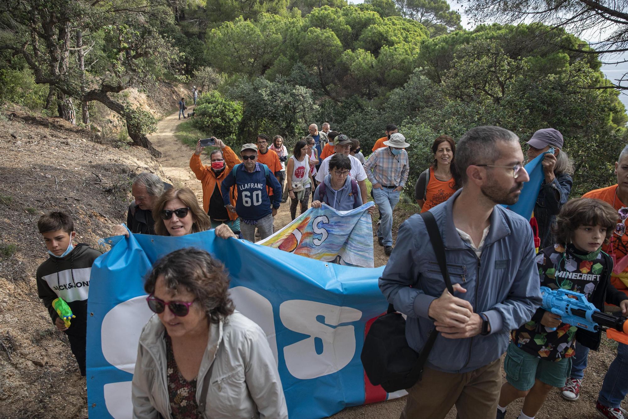 Manifestació del SOS Costa Brava