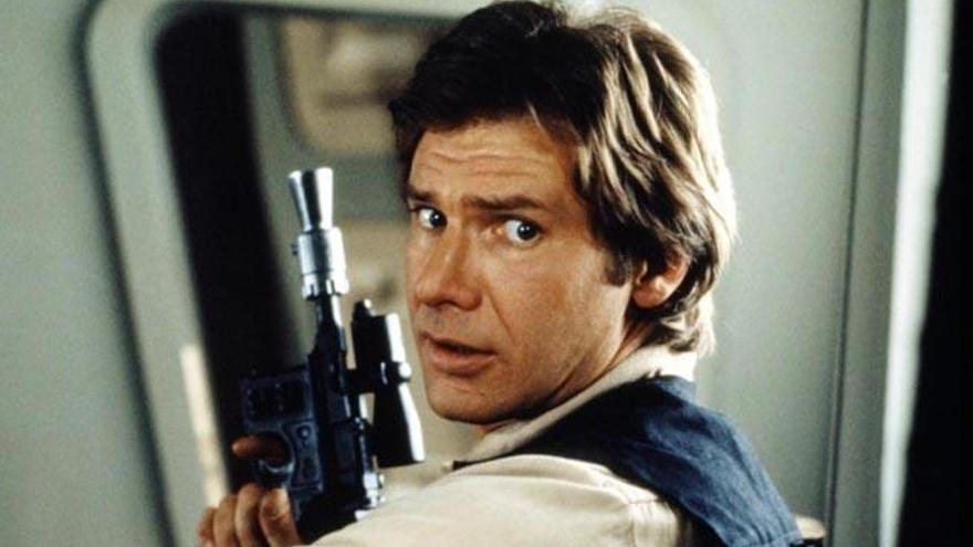 Han Solo interpretado por Harrison Ford