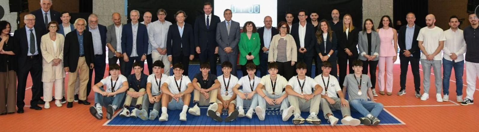 Imagen de los premiados en la gala.
