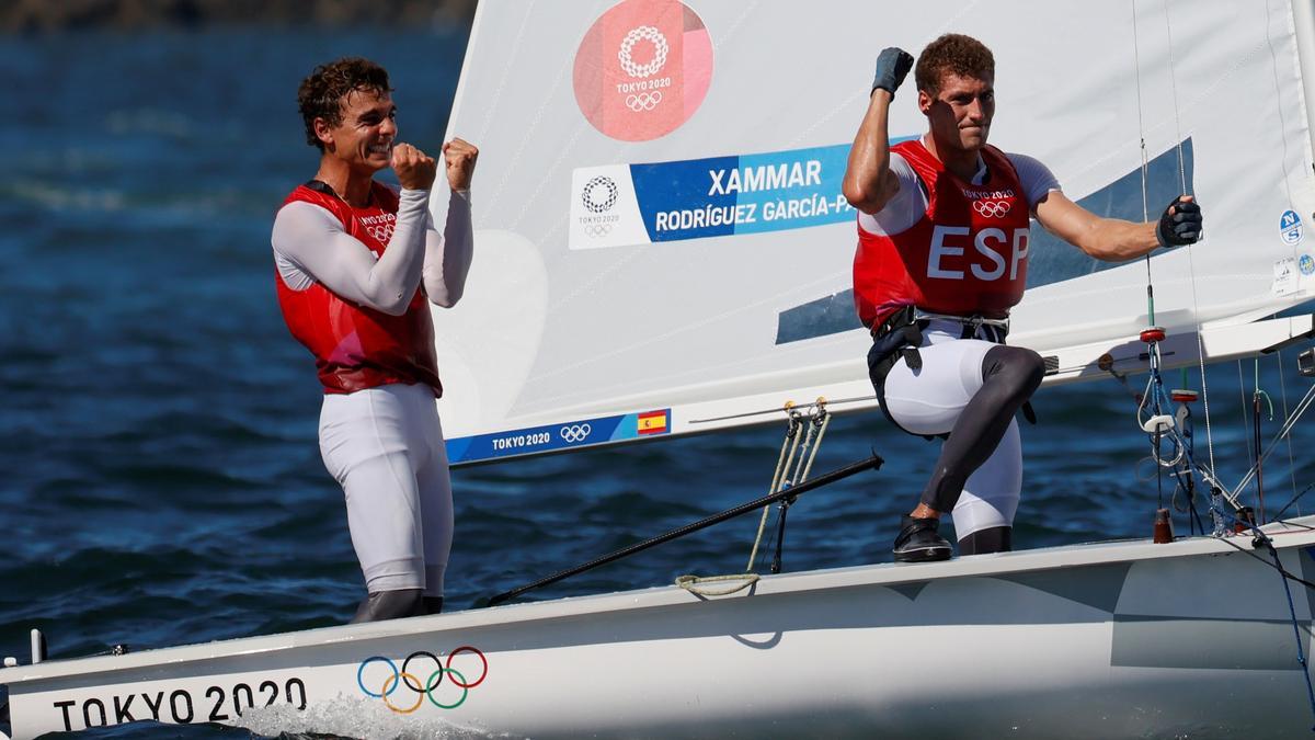 Jordi Xammar y Nicolás Rodríguez ganan el bronce en 470 de vela