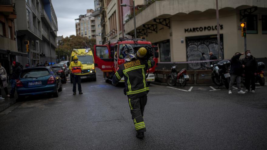 Muere uno de los heridos en el incendio del hotel de Barcelona