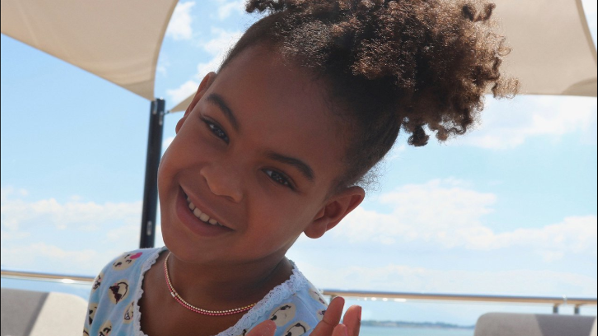 Así es Blue Ivy, la hija de Beyoncé y Jay Z, en la intimidad