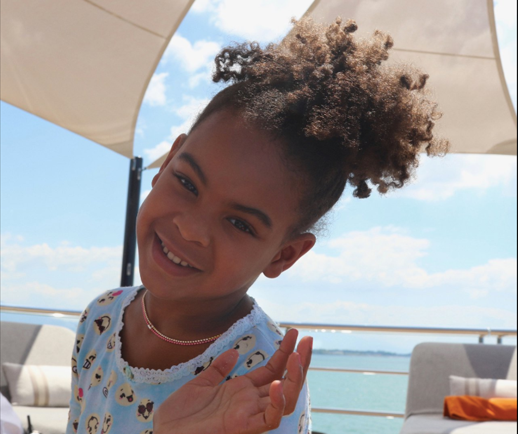 Blue Ivy Carter en sus vacaciones por Europa