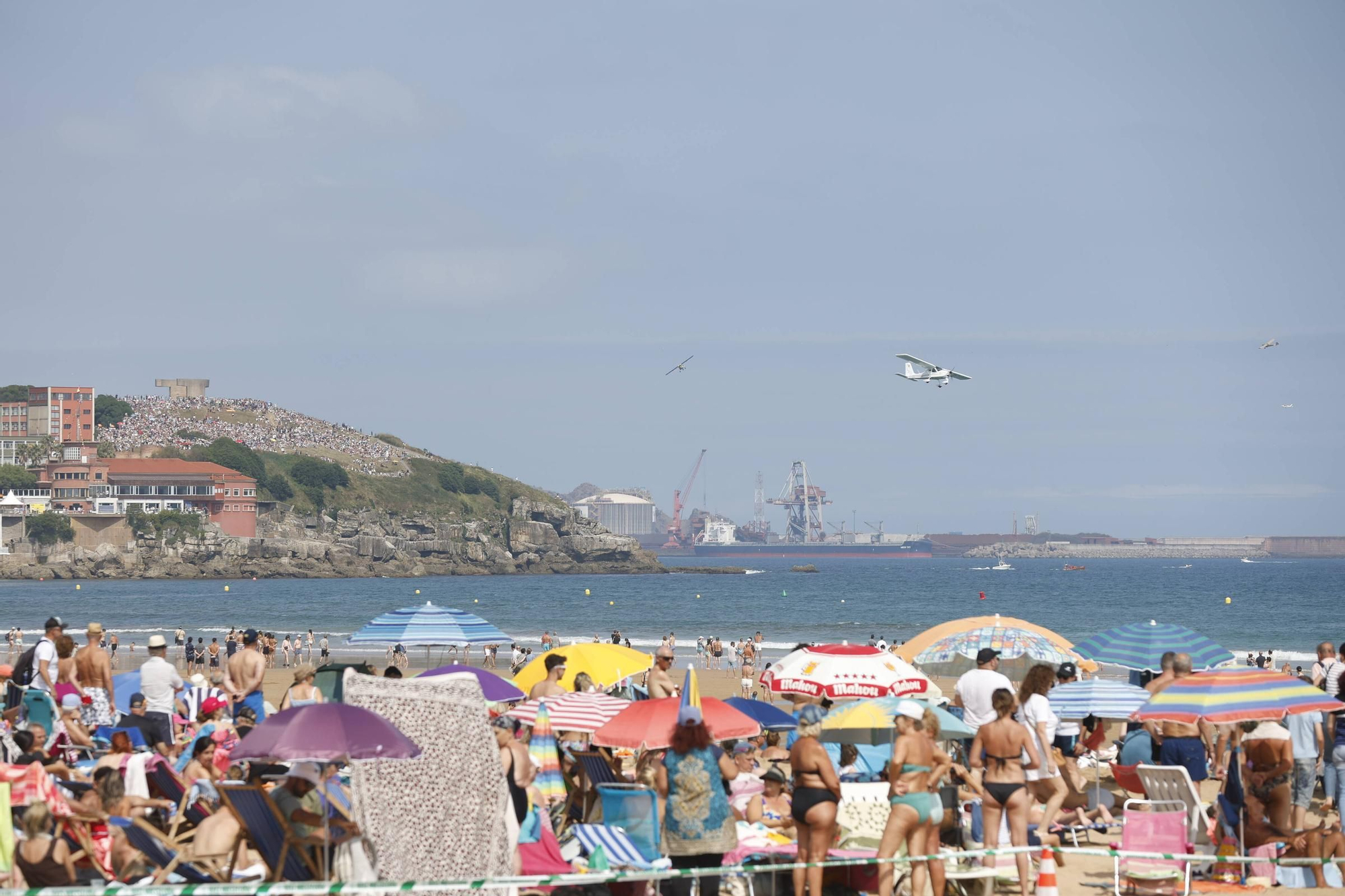 El espectacular y multitudinario Festival Aéreo de Gijón, en imágenes