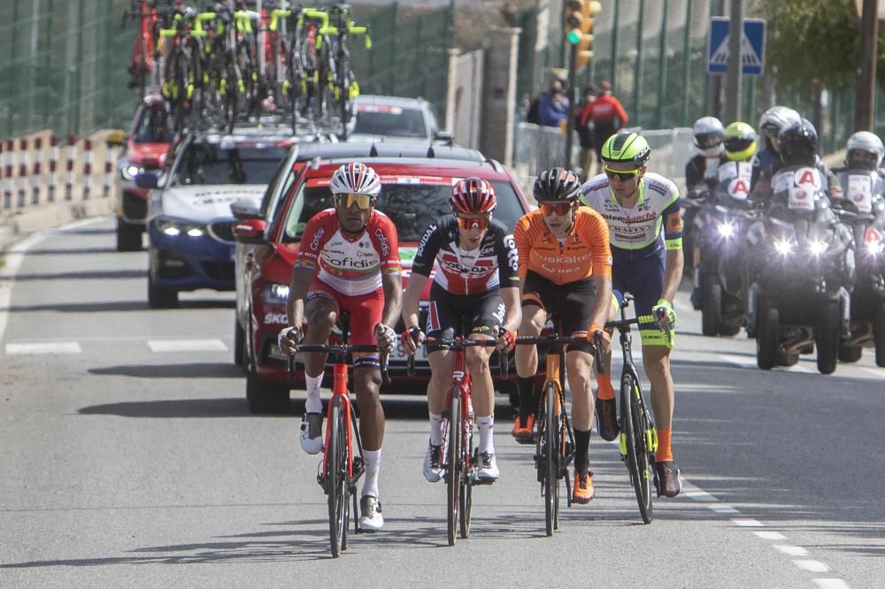 La Volta a Catalunya, al seu pas per Santa Coloma de Farners