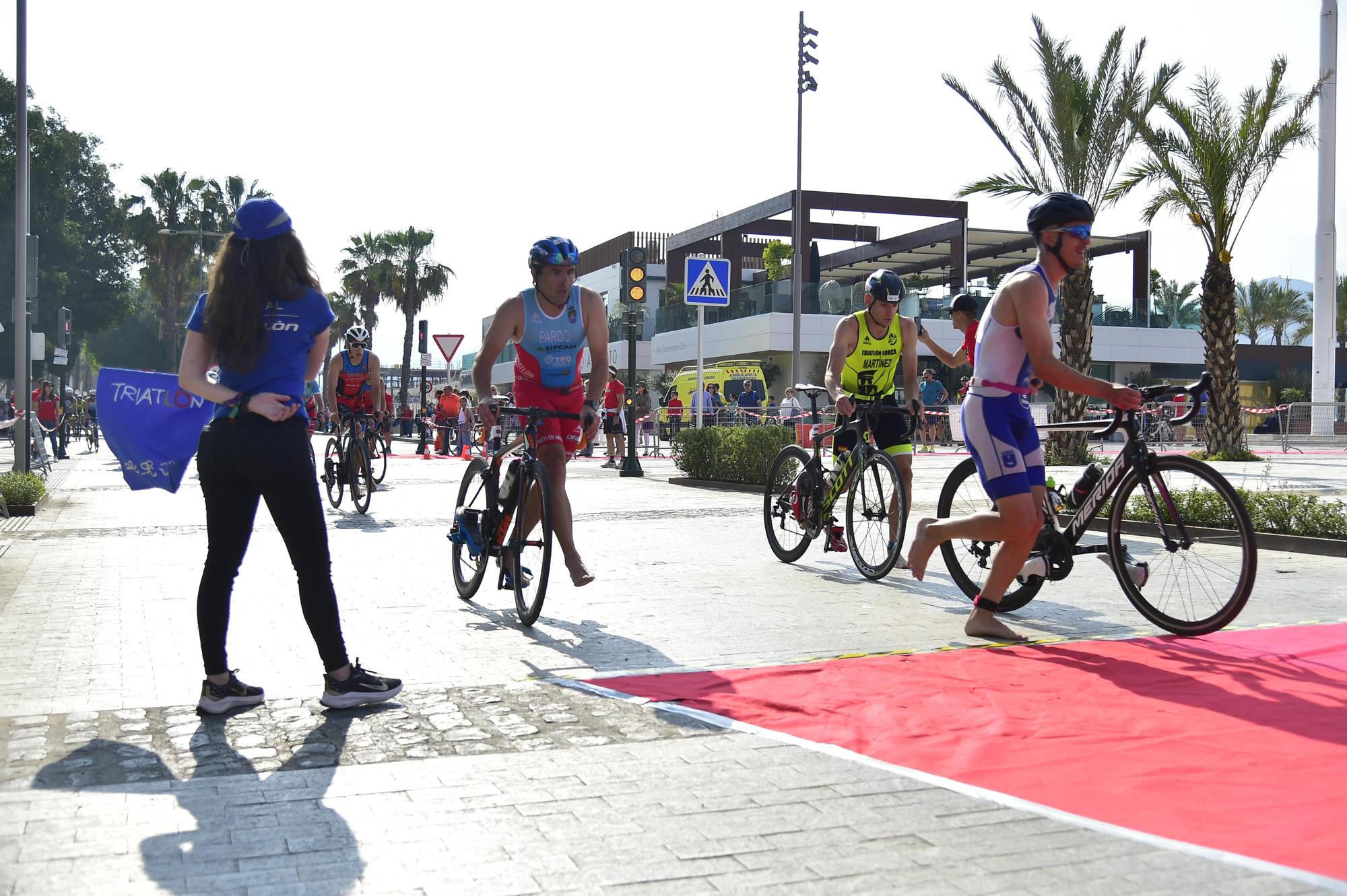 Las mejores fotos del Triatlón Ciudad de Cartagena 2023.