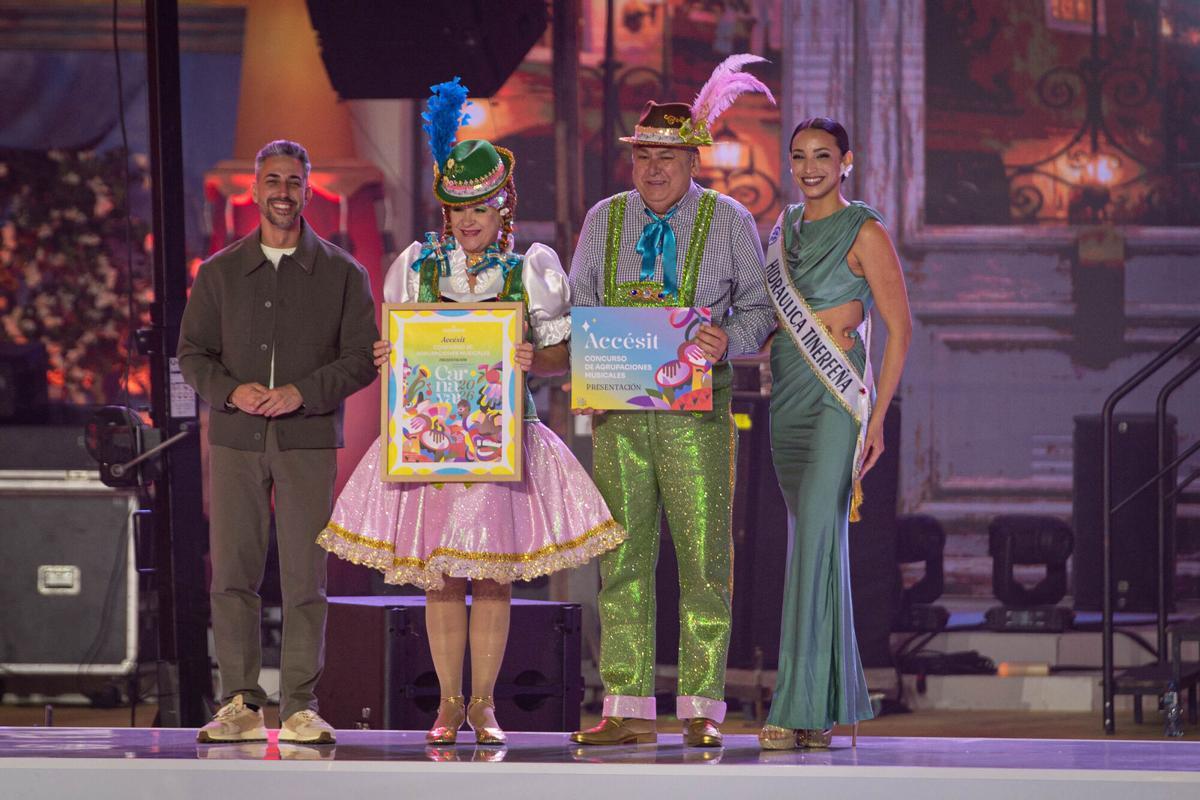 Concurso de agrupaciones musicales del Carnaval de Santa Cruz de Tenerife 2026 | Los Yuppies accésit Interpretación