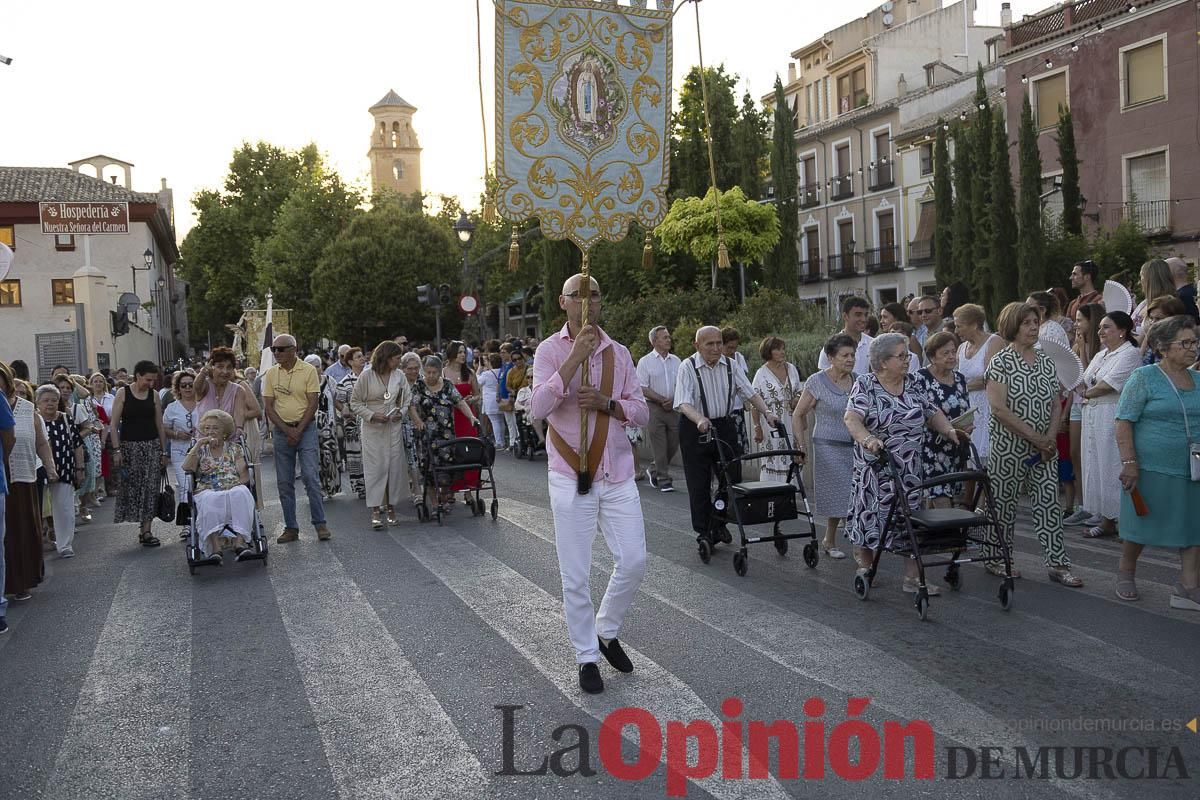 Procesión de la Virgen del Carmen en Caravaca