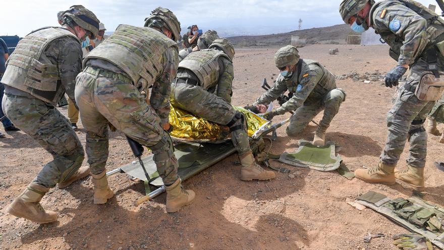 La Brigada 'Canarias' XVI, preparada para su despliegue en el Líbano