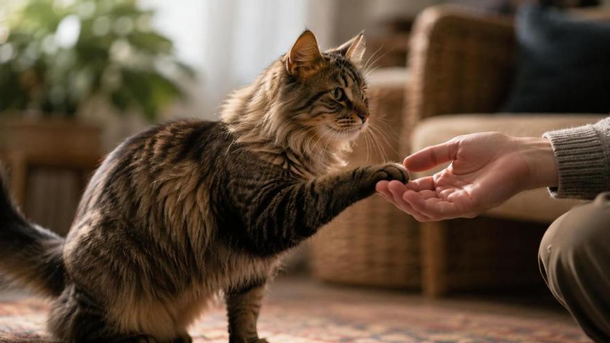 La química secreta entre gatos y humanos: por qué tu gato te quiere más cuando no lo fuerzas