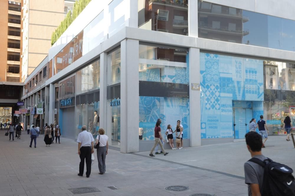 La plaza Aza y Primark revitalizan el pasaje Doctor Serra