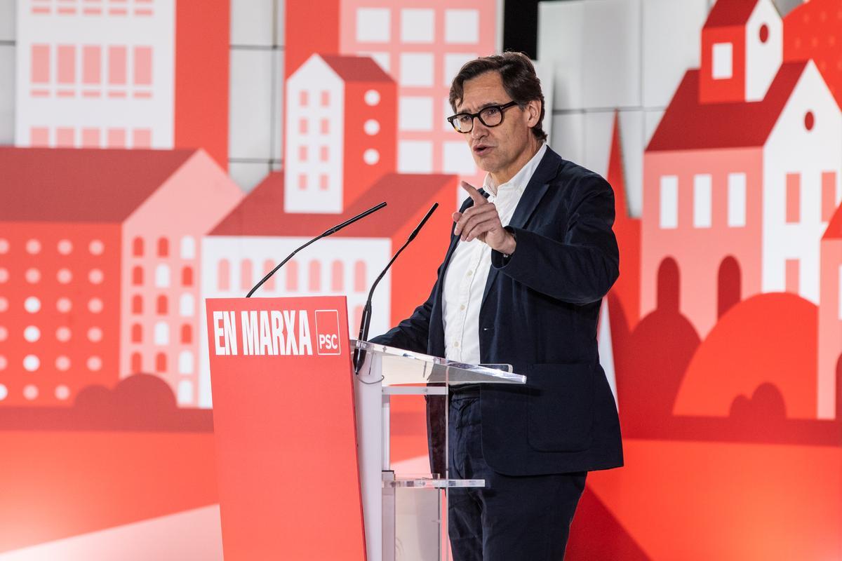 Pedro Sánchez clausura la Convención Municipal del PSC