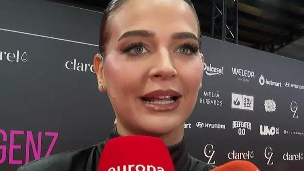 Laura Escanes en los premios Genz