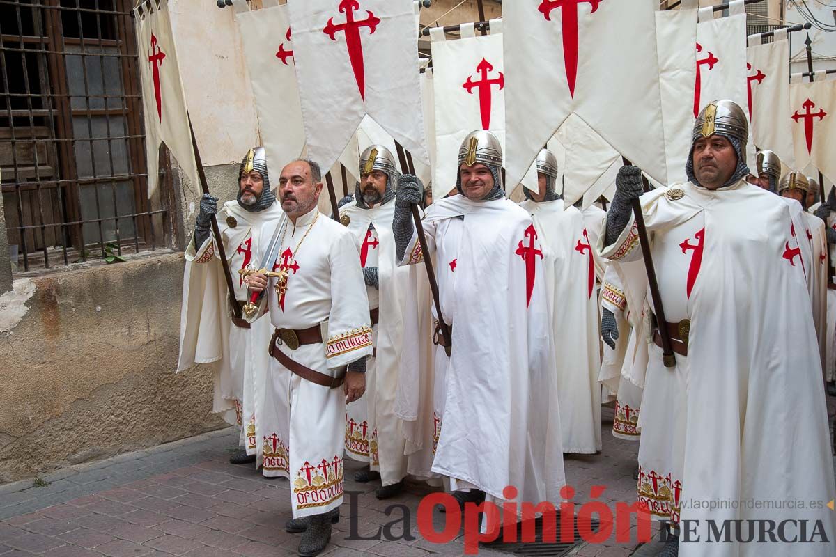 Procesión del día 3 en Caravaca (bando Cristiano)