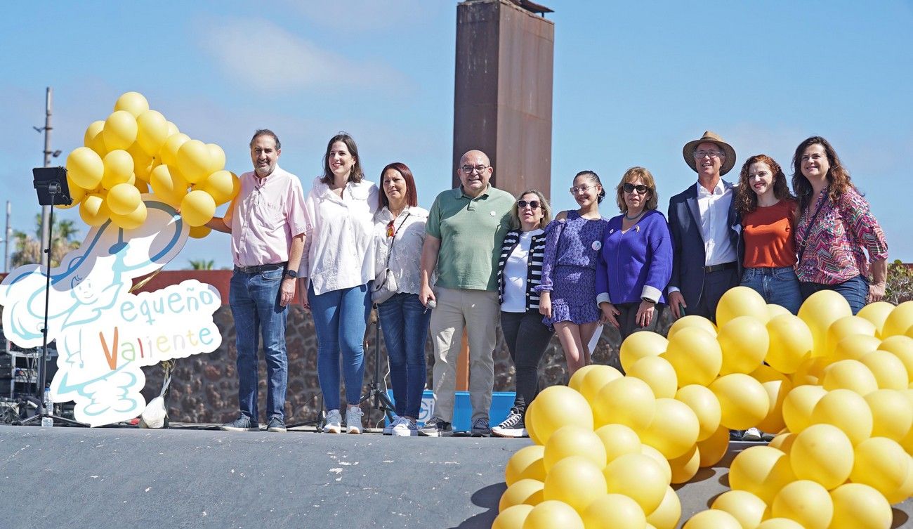 La Fundación Canaria Pequeño Valiente organiza actividades de sensibilización y apoyo con motivo del Día Internacional de la lucha contra el cáncer infantil